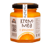Крем-мёд с Апельсином «Пчёлково» 250г