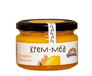 Крем-мёд с Лимоном и имбирем «Пчёлково»  300г