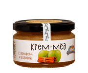 Крем-мёд с Яблоком и корицей «Пчёлково» 300г